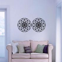 Adesivo De Parede Decorativo Sala Mandala Circular Adesivo De Parede Decorativo Sala Mandala Circular