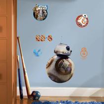 Adesivo de parede disney star wars bb-8 roomates