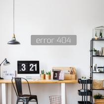 Adesivo de Parede Error 404