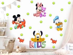 adesivo de parede espaço kids mickey brinquedos pluto pato donald minnie adesivo de parede espaço kids mickey brinquedos pluto pato donald minnie