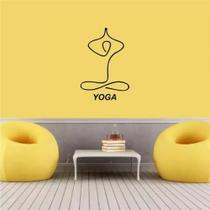 Adesivo De Parede Espaço Yoga Zen Meditação Adesivo De Parede Espaço Yoga Zen Meditação