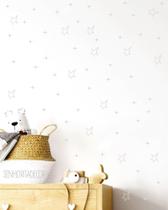 Adesivo De Parede Estrelas Brancas