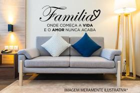 Adesivo de parede Família