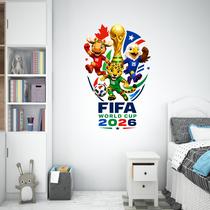 adesivo de parede fifa 2026 copa do mundo mundial decoração quarto sala bar restaurante adesivo de parede fifa 2026 copa do mundo mundial decoração quarto sala bar restaurante