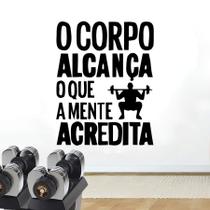 Adesivo de Parede Fitness Mod 02