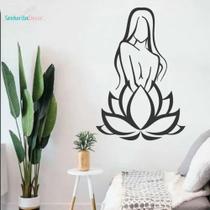 Adesivo De Parede Flor De Lótus