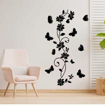 Adesivo de Parede Floral e Arabescos Mod01