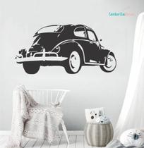 adesivo de parede fusca clássico carros antigos