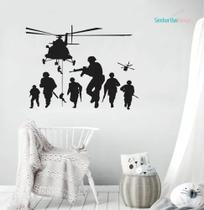 Adesivo De Parede Gamers Sniper Jogos
