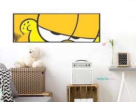 adesivo de parede garfield quarto infantil desenho