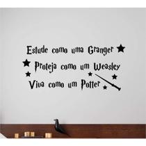 Adesivo de Parede - Harry Potter - Estude como um Granger (70x33cm) Adesivo de Parede - Harry Potter - Estude como um Granger (70x33cm)