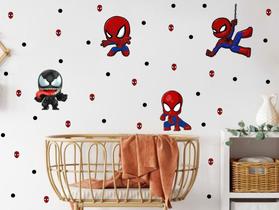adesivo de parede homem aranha cute spider-man heróis filme desenho infantil adesivo de parede homem aranha cute spider-man heróis filme desenho infantil