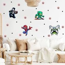 Adesivo de Parede Homem Aranha Venom Octopus Duende Verde