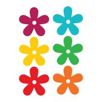 Adesivo de Parede Infantil 108 Flores Quarto Criança Bebe - 174ir Adesivo de Parede Infantil 108 Flores Quarto Criança Bebe - 174ir