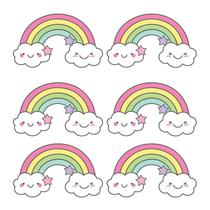 Adesivo de Parede Infantil 45 Arco-íris Quarto Criança - 042ir