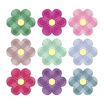 Adesivo de Parede Infantil 75 Flor Colorida Quarto Menina - 075ir Adesivo de Parede Infantil 75 Flor Colorida Quarto Menina - 075ir