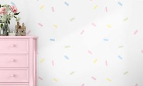 Adesivo de Parede Infantil Confeitos Coloridos - 200 Adesivos Mini Confeitos Adesivo de Parede Infantil Confeitos Coloridos - 200 Adesivos Mini Confeitos