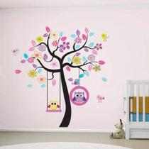 Adesivo de parede Infantil Coruja Menina