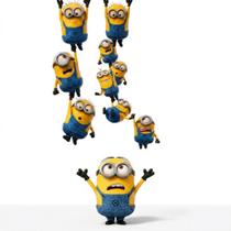 Adesivo de Parede Infantil Decorativo Minions 80cmx2m Adesivo de Parede Infantil Decorativo Minions 80cmx2m