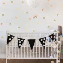 Adesivo de Parede Infantil Estrelas Verdes - Quartinhos
