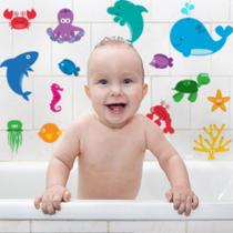 Adesivo de Parede Infantil Fundo do Mar Adesivo de Parede Infantil Fundo do Mar