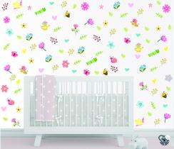 Adesivo de Parede Infantil Jardim Encantado