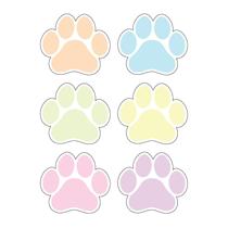 Adesivo de Parede Infantil Patinhas Pet Tons Pastel - 259ir Adesivo de Parede Infantil Patinhas Pet Tons Pastel - 259ir