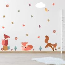 Adesivo de Parede Infantil Raposinha 2m x 4m