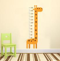 Adesivo De Parede Infantil Régua de Crescimento Girafa - Viva Tinta