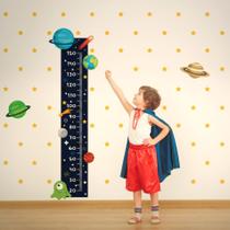 Adesivo de Parede Infantil Régua Sistema Solar Adesivo de Parede Infantil Régua Sistema Solar
