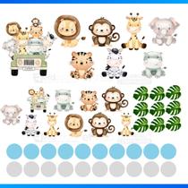 Adesivo De Parede Infantil Safari Floresta - Kit Safari