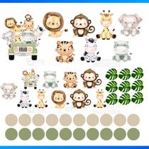 Adesivo De Parede Infantil Safari Floresta - Kit Safari