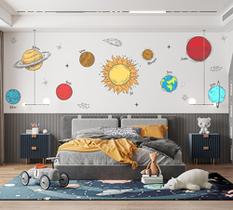 Adesivo de Parede Infantil Sistema Solar - Planetas
