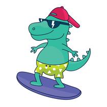 Adesivo de Parede Infantil Surfista Quarto Menino Bebe - 209ir