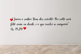 Adesivo de Parede Isaias 14:24