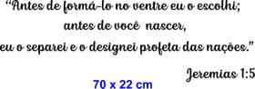 Adesivo de Parede Jeremias 1-5