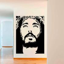 Adesivo De Parede Jesus Cristo Coroa-P 36X48Cm