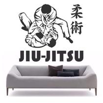 Adesivo De Parede Jiu Jitsu Golpe-Eg 110X98Cm - Mix Adesivos