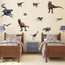 Adesivo de parede Jurassic Dinosaur autoadesivo para decoração infantil