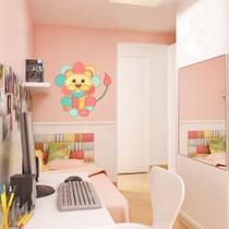 Adesivo de Parede - Leãozinho Patchwork - 205inp Adesivo de Parede - Leãozinho Patchwork - 205inp