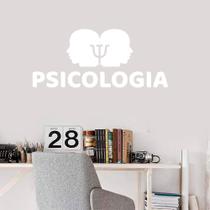 Adesivo de Parede Logo Psicologia