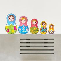Adesivo de Parede - Matrioskas - 201dvp