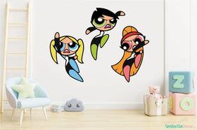 adesivo de parede meninas super poderosas