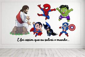 Adesivo De Parede Meu Grande Herói Adesivo De Parede Meu Grande Herói