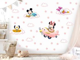 adesivo de parede minnie cute baby aviadora pluto mickey pateta decoração meninas adesivo de parede minnie cute baby aviadora pluto mickey pateta decoração meninas