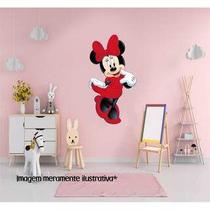 Adesivo de Parede Minnie Vestido Vermelho