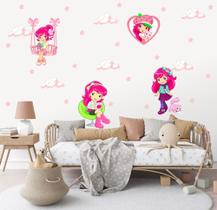 adesivo de parede moranguinho juvenil