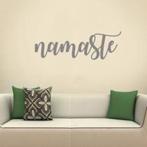 Adesivo de Parede Namaste Saudação Respeito Decoração Porta Janela