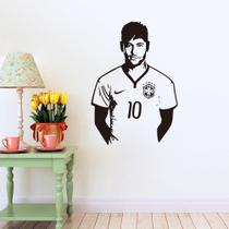 Adesivo de parede Neymar Football Star para decoração de quarto