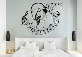 Adesivo de Parede Nota Musical Mod12 Adesivo de Parede Nota Musical Mod12
